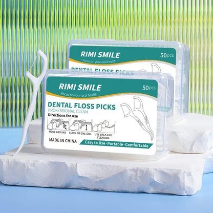 50/150/300/600/1000 PCS Dental Floss Sticks Oral Care Tools