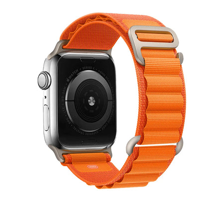 for Apple watch Straps 45mm 46mm 49mm 42mm iwatch Band 44mm 40mm Nylon Alpine bracelet correa Series 10 9 8 7 6 11 SE Ultra 2