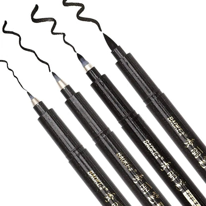 Calligraphy Pen Hand Lettering Pens Brush Lettering Pens Markers for Writing DrawingBlack Ink Pens Art Marker