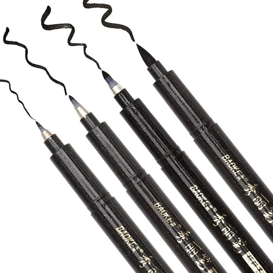 Calligraphy Pen Hand Lettering Pens Brush Lettering Pens Markers for Writing DrawingBlack Ink Pens Art Marker