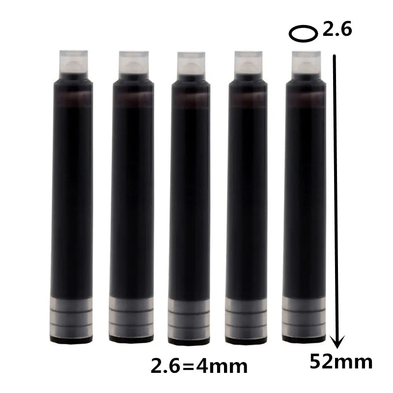 Luxury Quality 389 Black 0.5/0.7/1.1/1.5/1.9/2.5/2.9mm English Calligraphy Fountain Pen Stationary Supplies School Pens - Ink