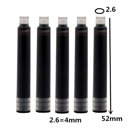 Luxury Quality 389 Black 0.5/0.7/1.1/1.5/1.9/2.5/2.9mm English Calligraphy Fountain Pen Stationary Supplies School Pens - Ink
