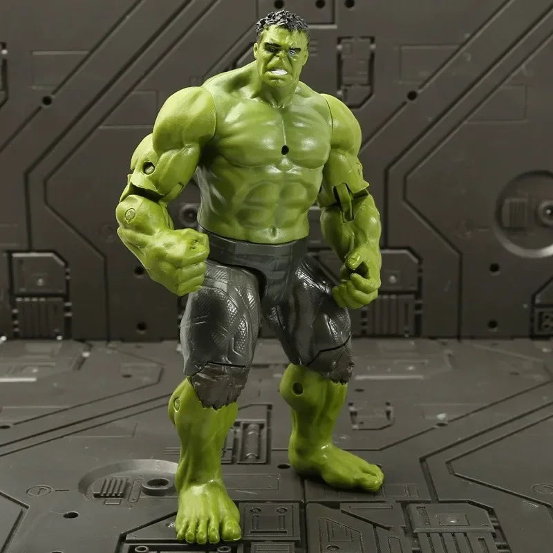 Comics The Avengers Hero Goods, Iron Man, Spider-Man, Hulk, Desktop Decoration Model, Children's Toys, Birthday Gifts. - Hulk