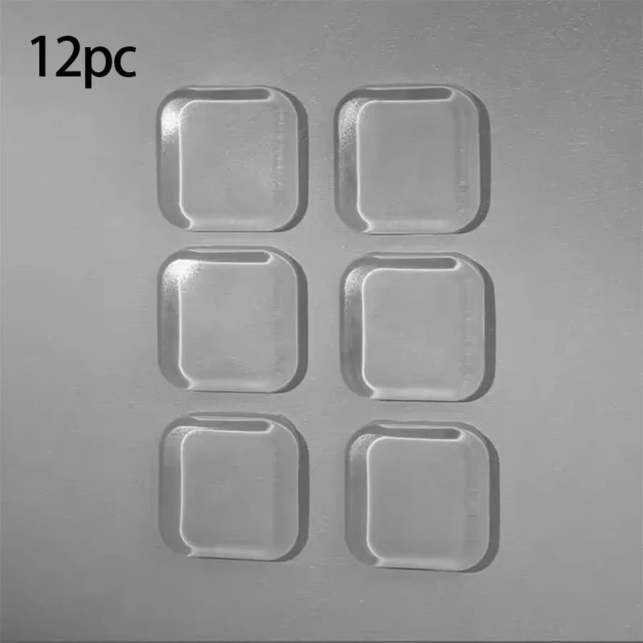 Door Knob Wall Shield Clear Soft Rubber Door Stopper Door Handle Bumper Mute Stickers Wall Protector Muffler Pad Protective P