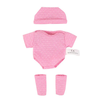 20cm Baby Dolls Clothes for DIY Toy Doll Accessories Suitable For 8inch Doll Sweater Jumpsuit Reborn Doll Clothes Accessories