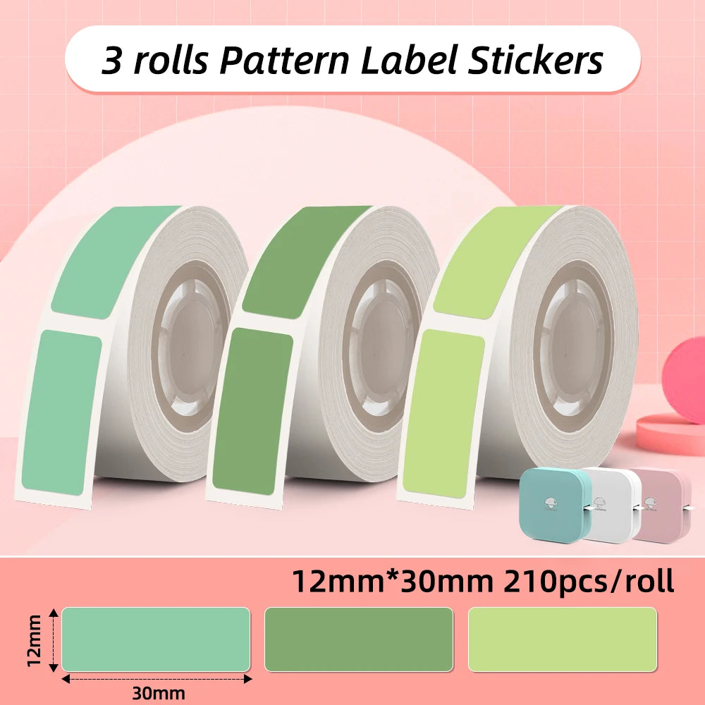 Phomemo Q30 Label Printer Mini Printer Pocket Thermal Label Maker Wireless Sticker Pocket Portable Printer Various Label Pape