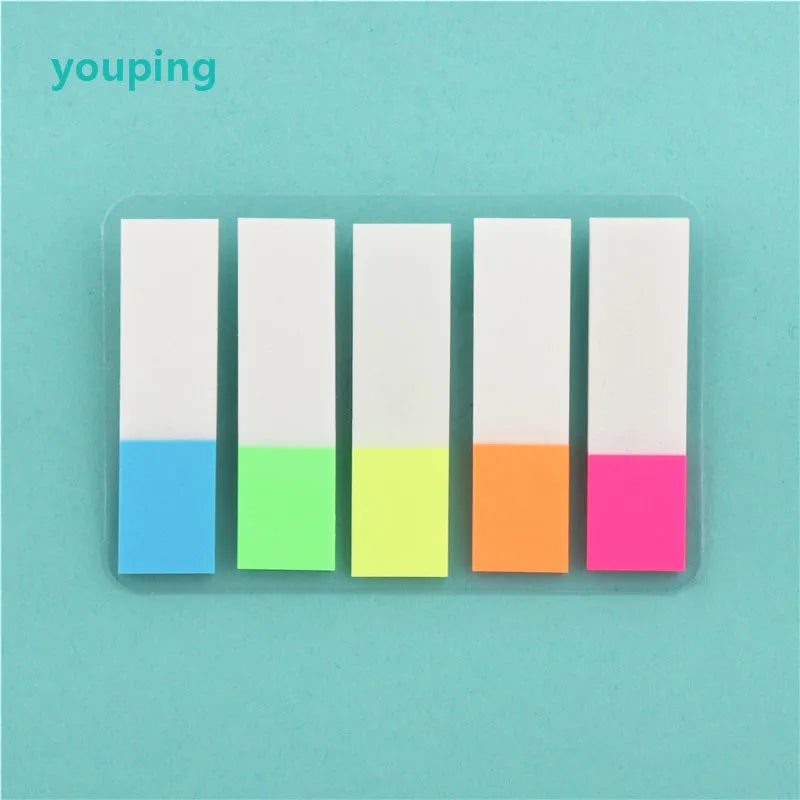 15 Types Color Self Adhesive Memo Pad Sticky Notes Bookmark Point It Marker Memo Sticker Paper Office School Supplies - I