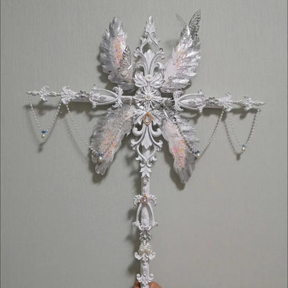 Wood Appliques and Onlays Natural Furniture Wall Door Woodcarving Decorative Long Flower Wooden Figurines Crafts Corner Frame