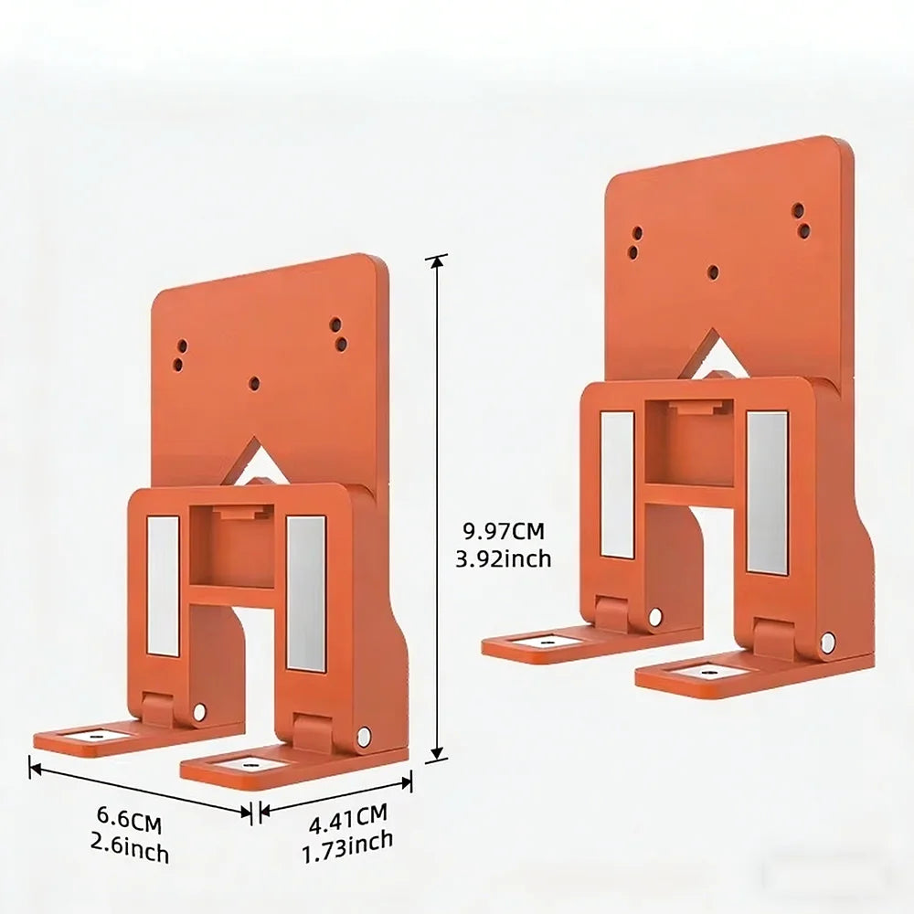 Magnetic Fixing Plate Hinge Installation Fixing Plate Portable Fixator Woodworking Cabinet Door Hinge Mounting Auxiliary Tool
