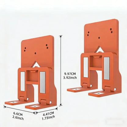 Magnetic Fixing Plate Hinge Installation Fixing Plate Portable Fixator Woodworking Cabinet Door Hinge Mounting Auxiliary Tool