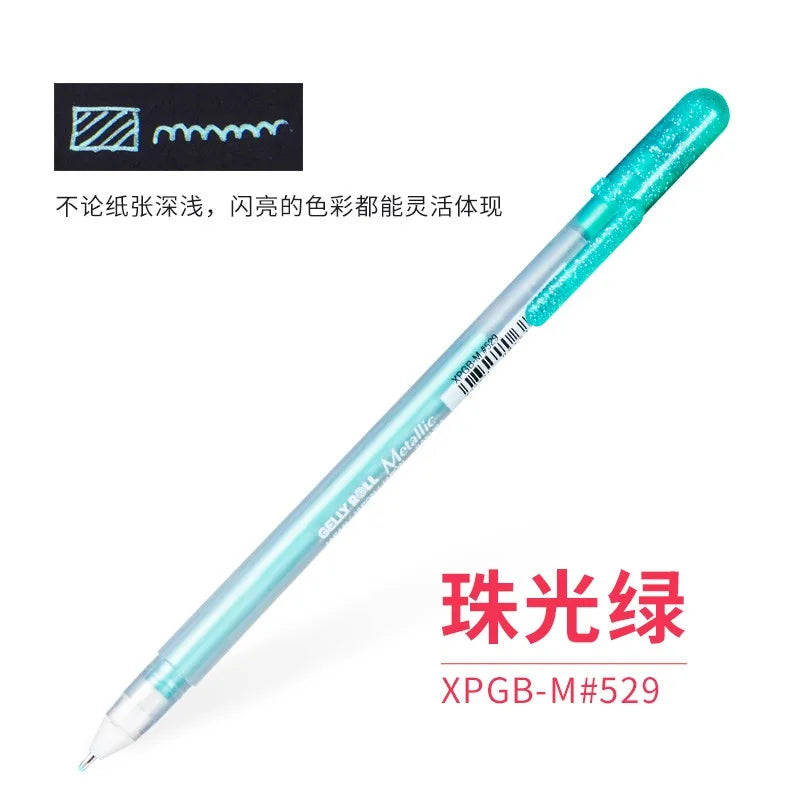 1/3PCS SAKURA Gelly Roll Gel Pens Highlight Marker for Journaling Art Drawing Classic White Ink Assorted Point Fine Medium Bo