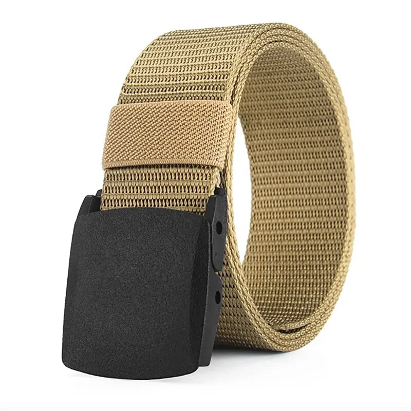 Men's Belt Outdoor Casual Canvas Belt Metal Free Training Nylon Tactical Belt With Pants Jeans Belt Sports Belts For Men Wome