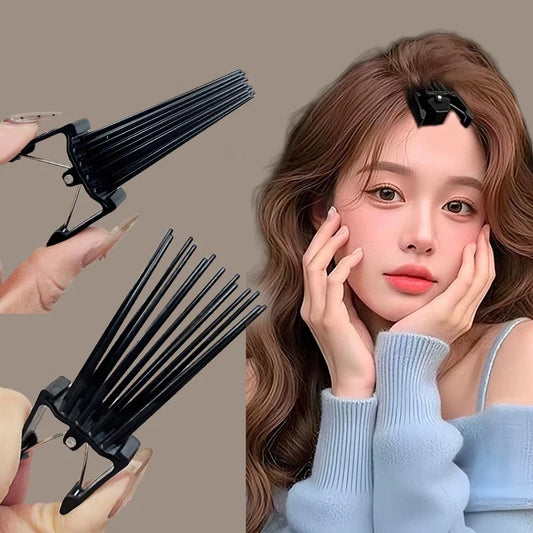 2pcs Simple Fluffy Hairpin Curling Root High Natural Fluffy Hair Clip Women Hair Curler Hair Curler Styling Fluffiness Tool C