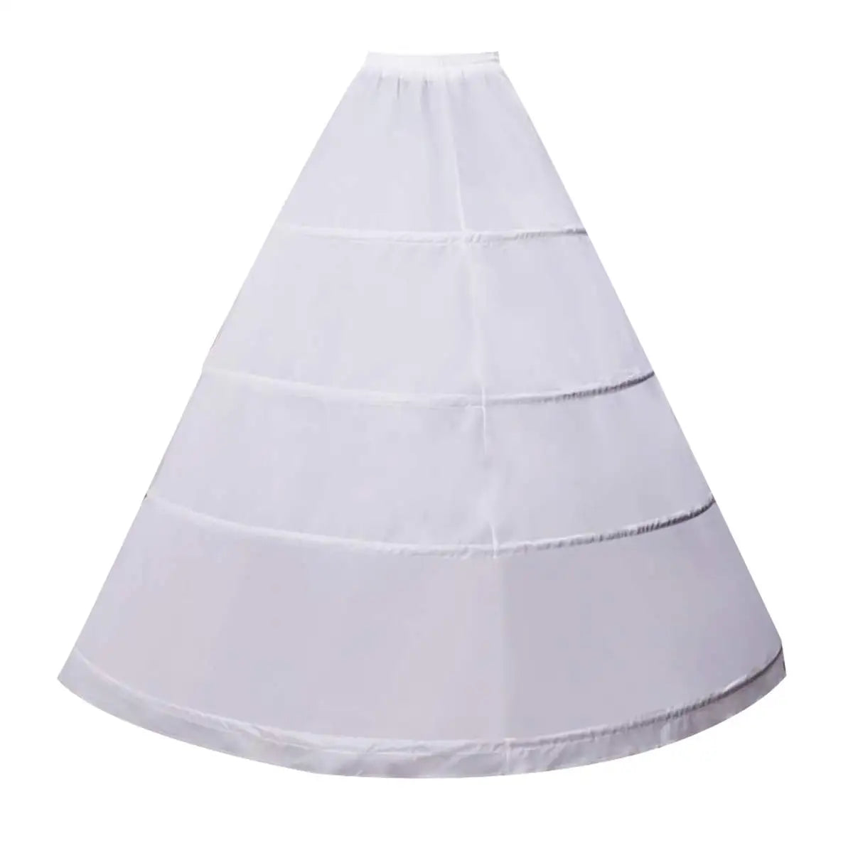 Bridal Wedding Petticoat Underskirt Ball Gown Crinoline Slip Underskirt Bridae Prom Dress Petticoats - 4 Hoops