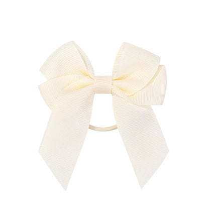 3.15inches Solid Color Hair Ribbon Hair Band for Girls Toddler Cheer Up Bows Head Rope Kids Headwear Ponytail Hair Accessorie