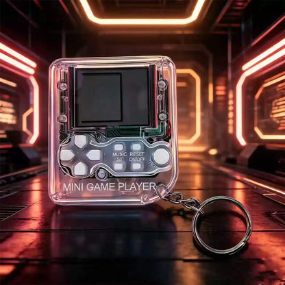 Classic Retro Mini Handheld Game Console Children Educational Electronic Game Toy Creative Gift for Kids - 1pcs WHITE
