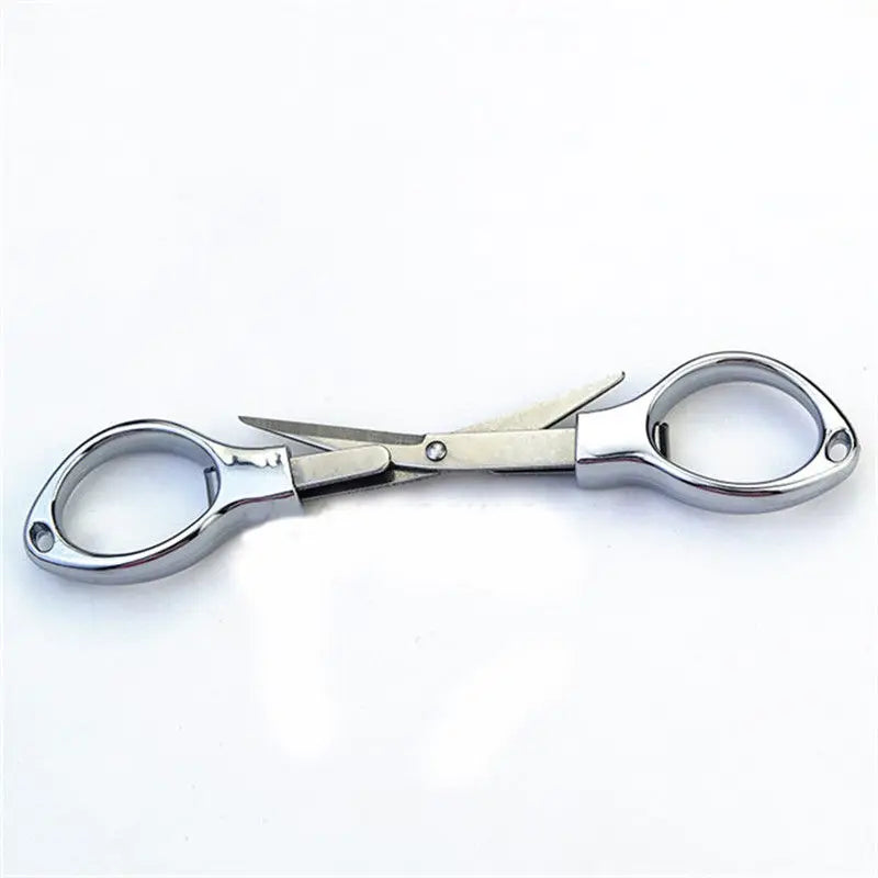 Foldable Stainless Steel Vintage Scissors Sewing Fabric Cutter Embroidery Cute Scissors Tailor Scissor Thread Sewing Tools NE