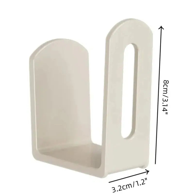 2pcs Home Router Storage Box Wall Artifact Set-top Box Wall-mounted Fixture Support Bracket Wifi Placement Rack For Living Ro