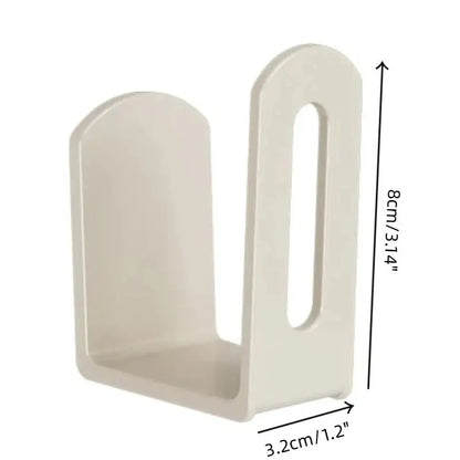 2pcs Home Router Storage Box Wall Artifact Set-top Box Wall-mounted Fixture Support Bracket Wifi Placement Rack For Living Ro