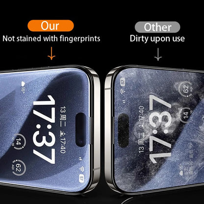 4Pcs Tempered Glass For iPhone 16 15 14 13 12 11 Pro Max Screen Protector For iPhone 7 8 Plus X XS Max XR Protective Glass Fi