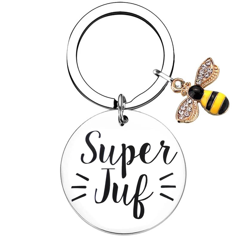 Dutch liefste juf Teacher Gifts for Women Teacher Keychain Teacher Appreciation Gifts thank You Gifts for Teachers