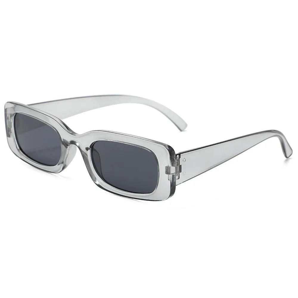 Sexy Small Oval Women's Sunglasses 2025 New Fashion Leopard Brown Hot Sun Glasses Female Retro Colorful Shade Eyeglass - gray
