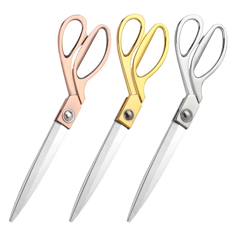 Professional Tailor Scissors Vintage Sewing Scissors Stainless Steel Tailor Shears for Fabric Clothes Needlework Cutter DIY T