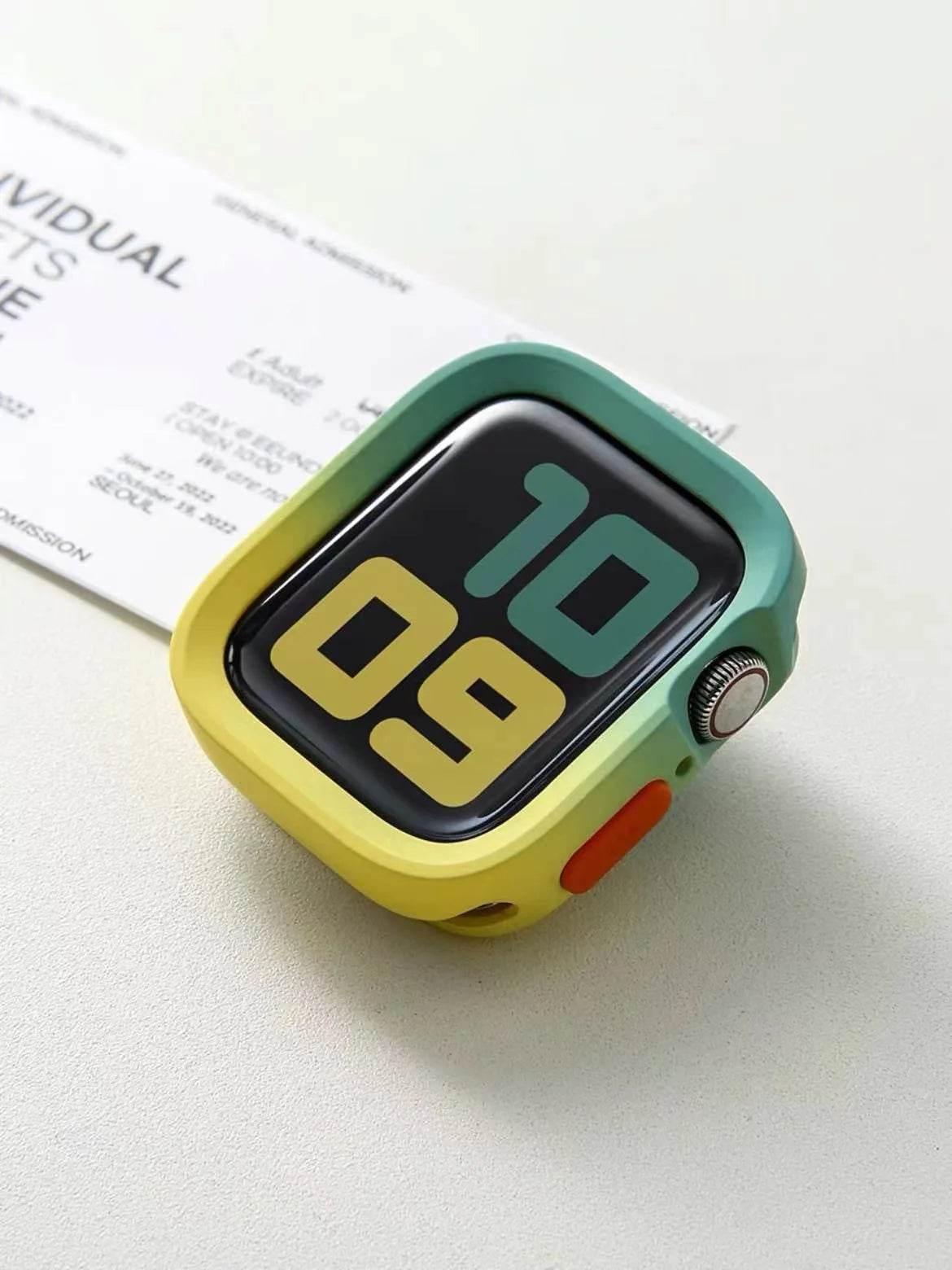 Bumper Soft Silicone Case For Apple Watch 11 10 9 8 7 6 SE 5 Anti-drop Matte Cover For iwatch 49mm 41mm 42mm 46mm 40mm 44mm 4