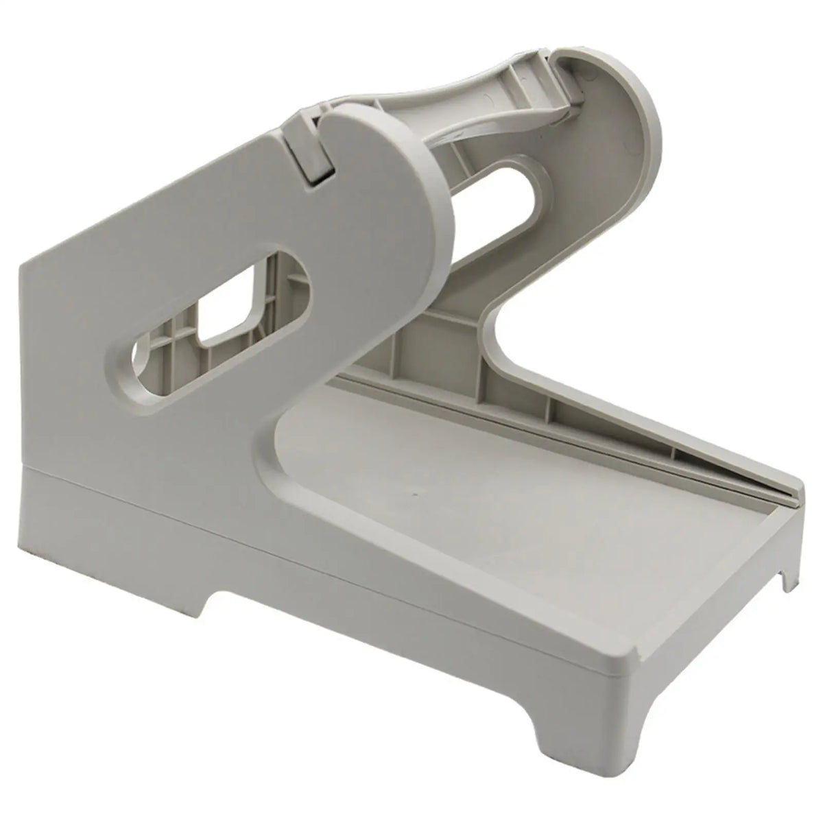 Label Holder Desktop Printer Accessory Supplies Shipping Label Stand for Rolls and Fanfold Labels Supermarket Factory Office 