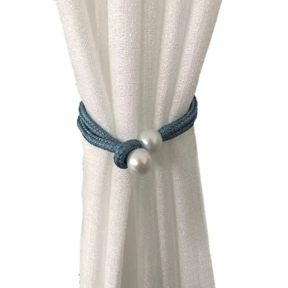 Creative Fashion Tulip Curtain Straps Adjustable Elegant Curtain Tieback Beautifully Curtains Tie Rope Homestay - 1pcs Dark B