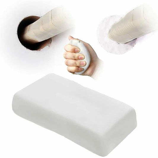 1/4pcs Wall Hole Sealing Cement Clay Sealant Cover Cracks Waterproof Repair Pipe Air Conditioning Hole Plugging Glue