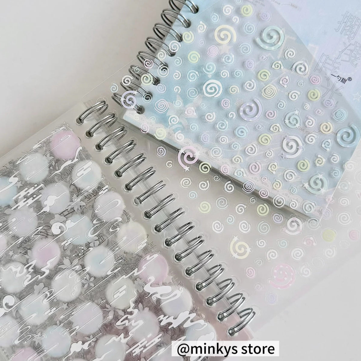 Original 32 Sheets PET Transparent Sticker Book Korean Scrapbooking Stickers For Journal Hand Book Stationery
