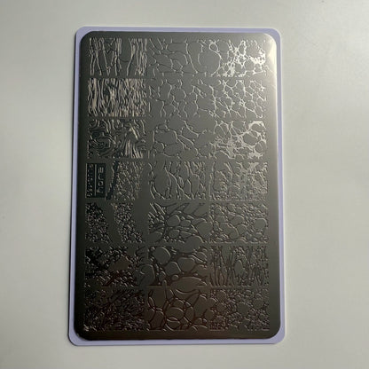 XMQ NAIL ART STAMPING PLATES BUBBLES TEMPLATES TOOLS - PLUS169