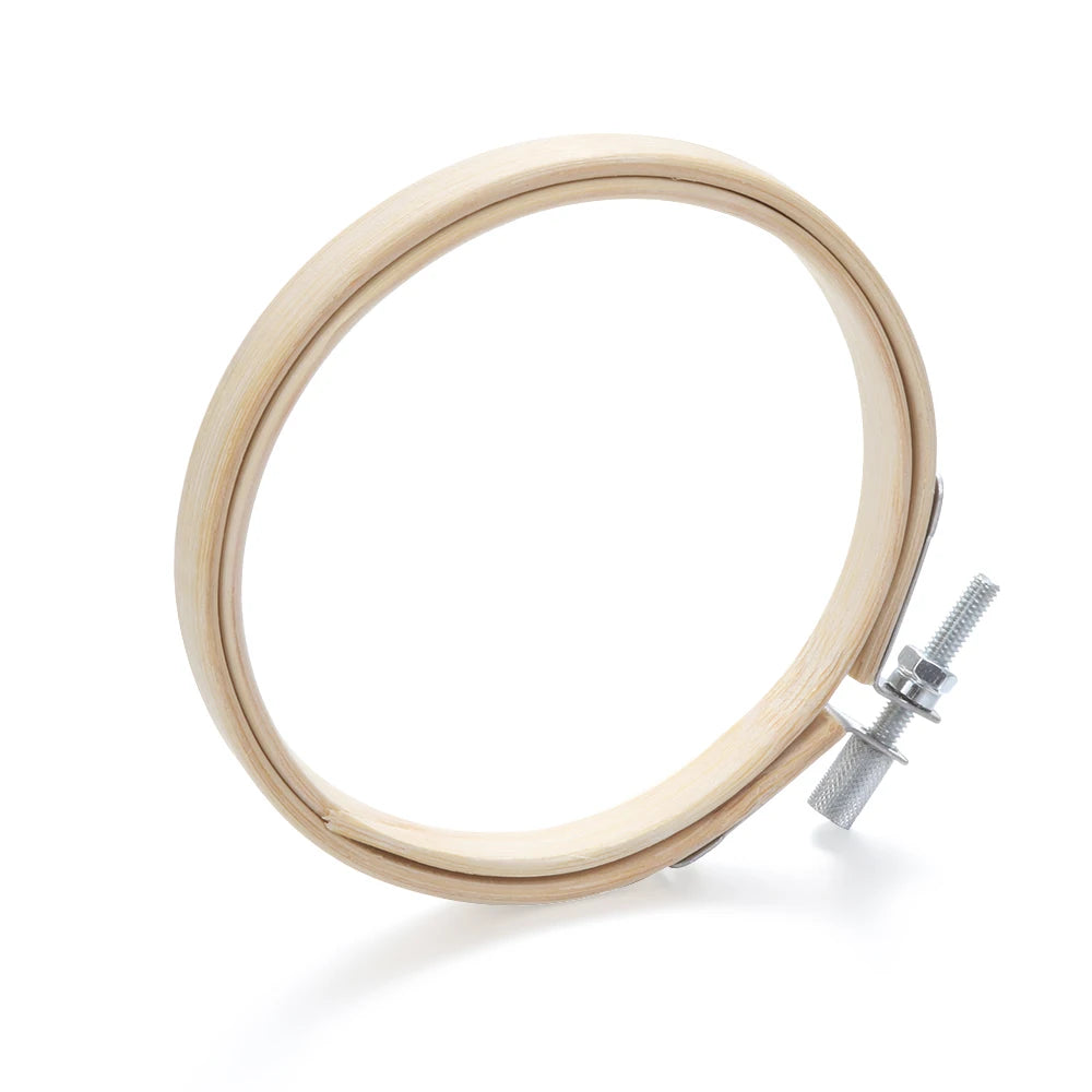 8/10/13/15/18/30cm Embroidery Hoop DIY Needlecraft Cross Stitch Machine Bamboo Frame Ring Round Loop Hand Household Sewing To
