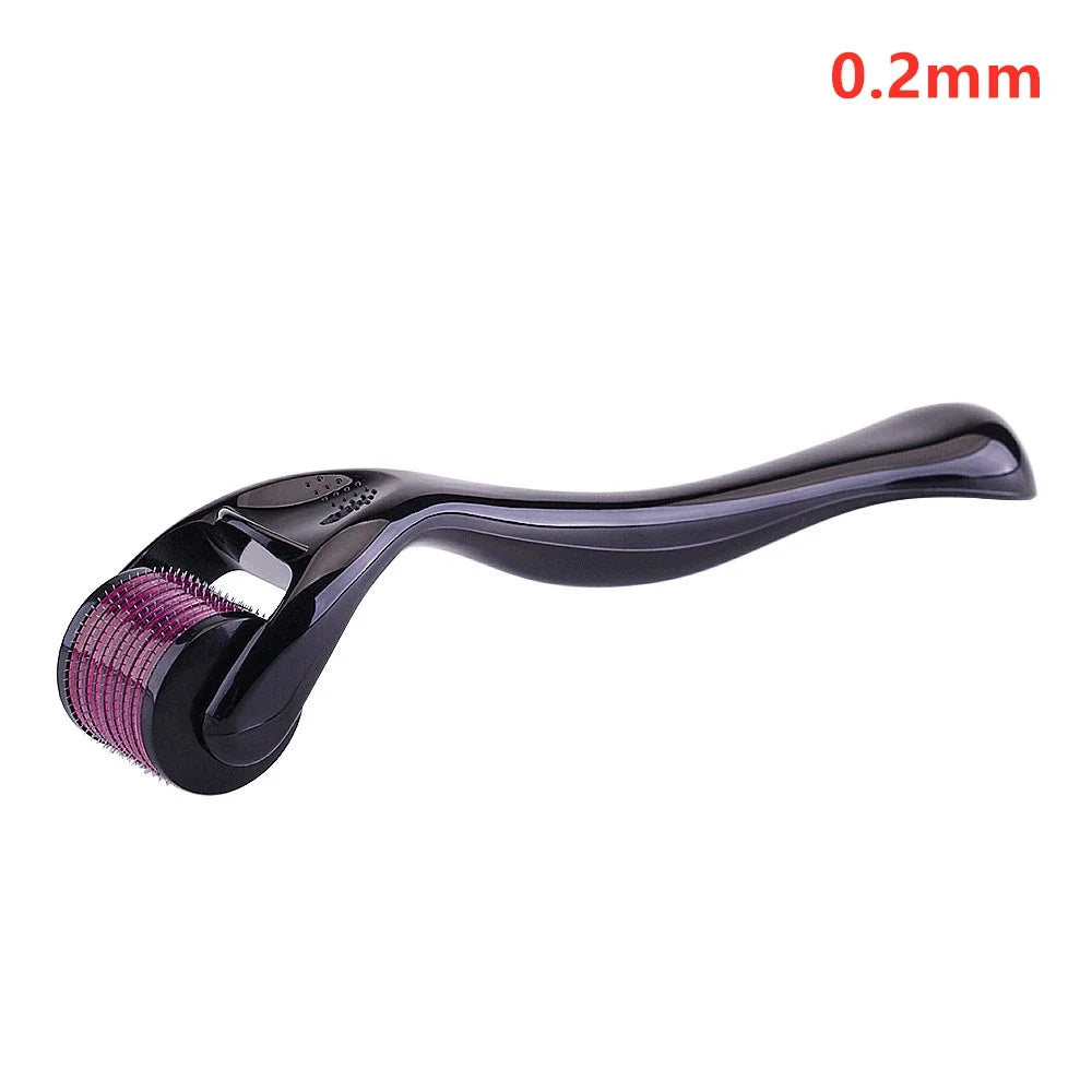 540 Needles for Facial Body Hair Growth Derma Roller for Skin Beard 0.2mm 0.25mm 0.3mm Needle Micro Face Roll Tool - 0.20mm r