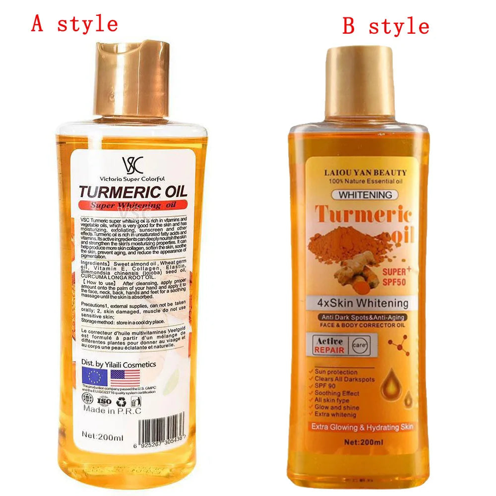 Turmeric Essential Oil Facial Body Massage oil Moisturizing Diffuser Aromatherapy Brightening Smoothing Body Face Skin Care 2