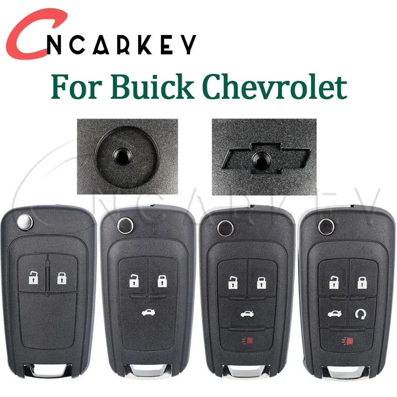 For Buick Chevrolet Cruze Epica Lova Camaro Impala Aveo Malibu Sail Orlando Trax Spark Remote Key Shell 2345Buttons Car Key C