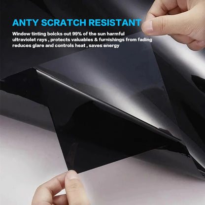 50cmx3/6m Car Window Privacy Tint Film Auto Vinyl Anti Look Glass Sticker Foils Ceramic Summer Solar UV Protector Mirror Film