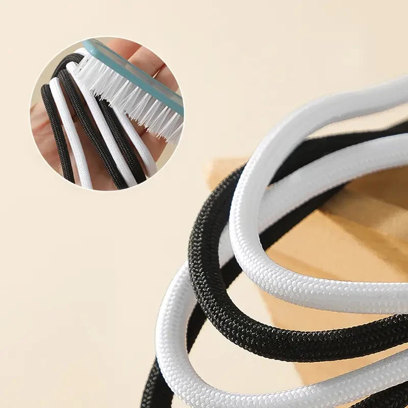 2M Strong Elastic Band Sweatpants Waist Drawstring Strap With Threading Device ,Cord Lock Stopper DIY Sewing Band Accessories