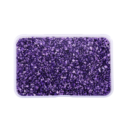 30g/Box Crushed Glass Stones Resin Filling Irregular Broken Stone for DIY Epoxy Resin Mold Crafts Nail Art Decoration Materia