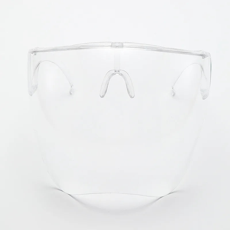 Full Face Sunglasses Mask Women Men Protective Faceshield Glasses Goggles Covered Spherical Lens Anti-Spray Cycling Sunglasse