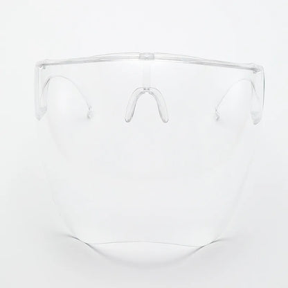 Full Face Sunglasses Mask Women Men Protective Faceshield Glasses Goggles Covered Spherical Lens Anti-Spray Cycling Sunglasse