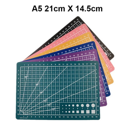 A3 A4 A5 Craft Cutting Pad PVC Cutting Mat Anti Cutting Table Board For Leather Sewing Patchwork Engraving DIY Workbench Tool
