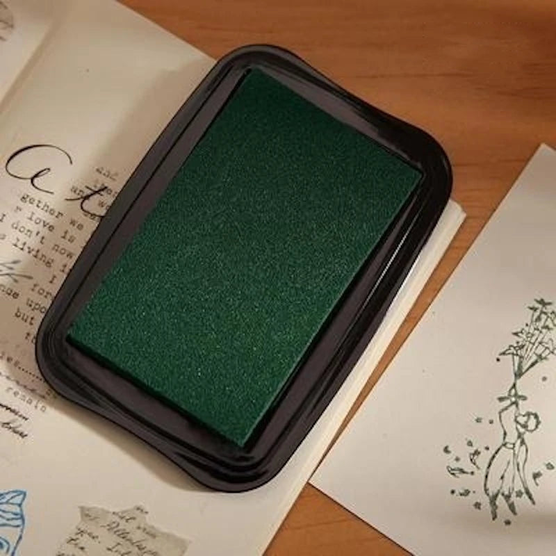 Vintage Color Inkpad For Stmaping Scrapbooking Material Big Size Stamps Decoraiton DIY Hobby Ink Pad