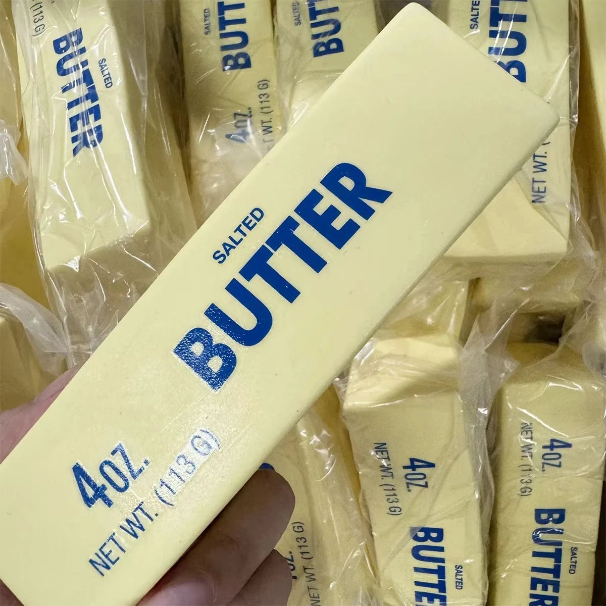 Butter Stick Squishy Toy Slow Rising Squeeze Toy Butter Bar Brick Squishy Fidget Toy Anti Stress Release Hand Relax Gift Toy 
