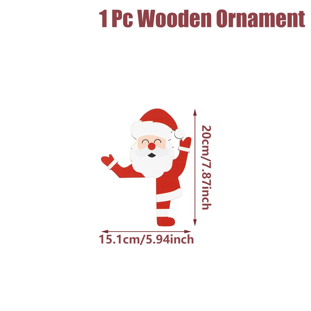 Christmas Gingerbread Man Wooden Door Frame Decoration Merry Christmas Decor for Home 2025 Navidad Xmas Ornament New Year 202