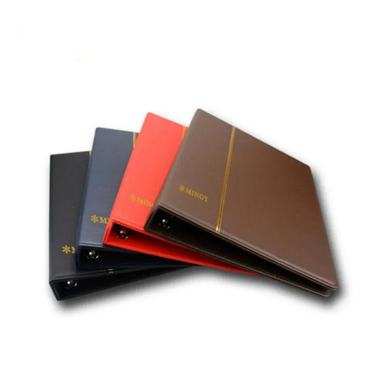 International Collection album 3/7/9 Hole leather coin collection album paper money postage stamp commemorative coin Folder b