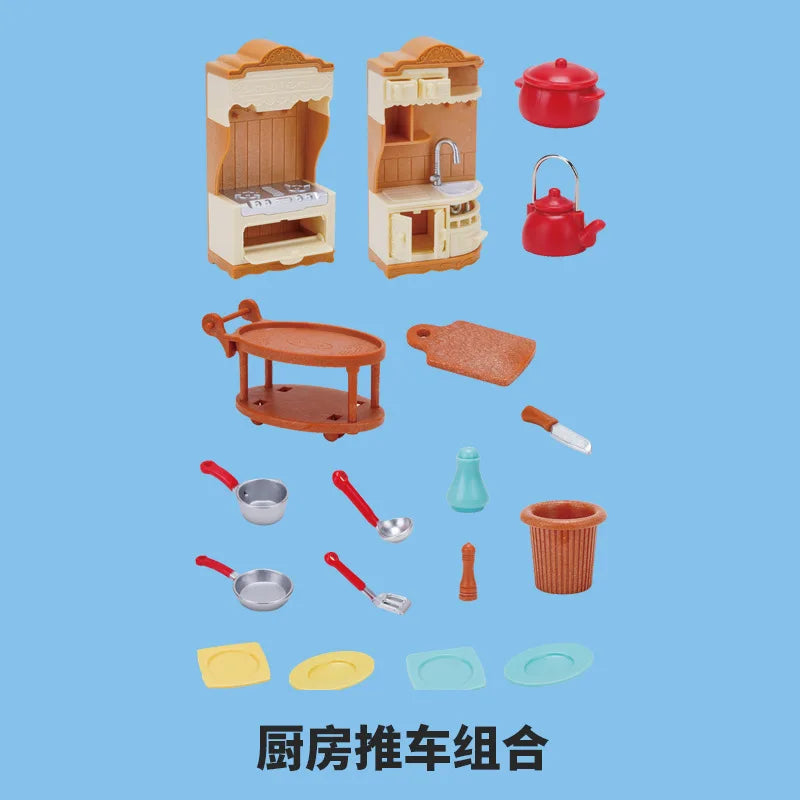 miniature items dollhouse furniture accessories living room bedroom supermarket shopping games family interaction doll kids t