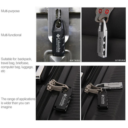 Alloy Combination Code Number Lock Padlock Luggage Lock for Zipper Bag Backpack Handbag Drawer Cabinet Luggage Lock Tools