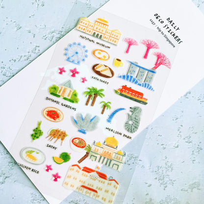 Korean Import Original Suatelier Daily Stickers Scrapbooking Diy Journal Stationery Sticker Decor Art School Supply